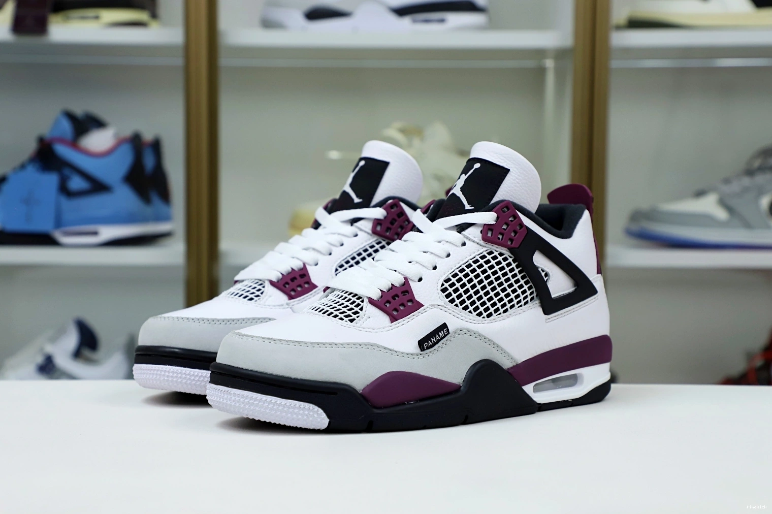 X JORDAN RETRO 'BORDEAUX' 4 SAINT-GERMAIN AIR JORDAN PARIS AIR 0713